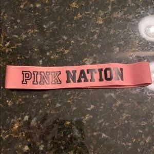 ✨4 for $15✨Victoria's Secret PINK Soft Pink Begonia Headband